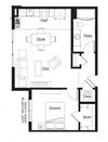 1 Bed 1 Bath